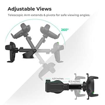 iOttie Easy One Touch Wireless 2 Qi Car Charger Mount