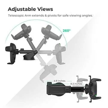 iOttie Easy One Touch Wireless 2 Qi Car Charger Mount