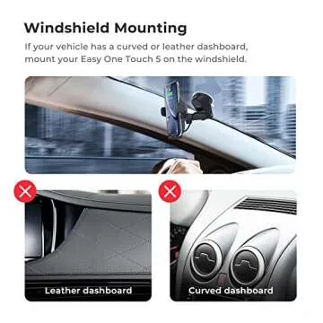 iOttie Easy One Touch Wireless 2 Qi Car Charger Mount