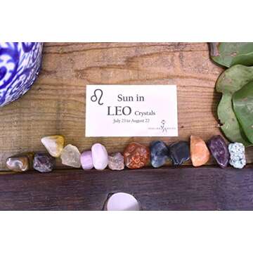 Sun in Leo Gemstone Kit - Ignite Your Confidence and Self-Expression
