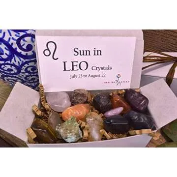 Sun in Leo Crystal Kit for Confidence and Vitality