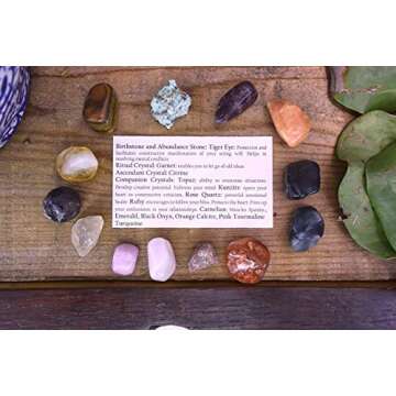 Sun in Leo Crystal Kit for Confidence and Vitality