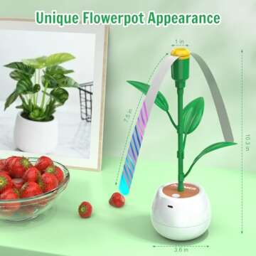 Fly Fans for Tables, Fly Repellent Fan for Outdoor & Indoor, USB or AA Batteries Powered, Portable F...