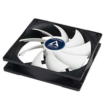 ARCTIC F12 PWM 120 mm Case Fan - Quiet Cooling Solution