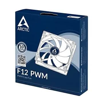 ARCTIC F12 PWM 120 mm Case Fan - Quiet Cooling Solution