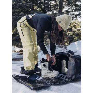 Burton Flight Attendant 90L Duffel Bag, True Black