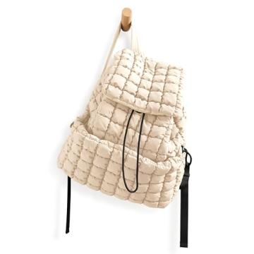 ODODOS Quilted Backpack Lightweight Puffer Hiker Pack for Women