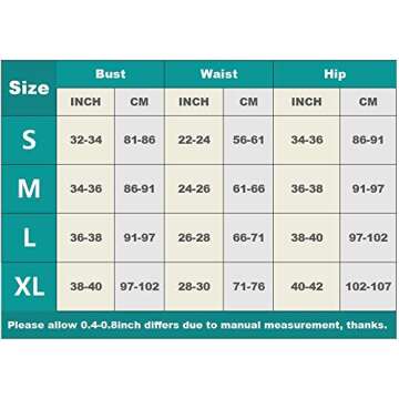 High Waisted Two Piece Tankini Swimsuit for Women