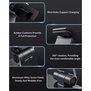 Maxonar Heavy-Duty Swivel Tablet Stand for Tablets