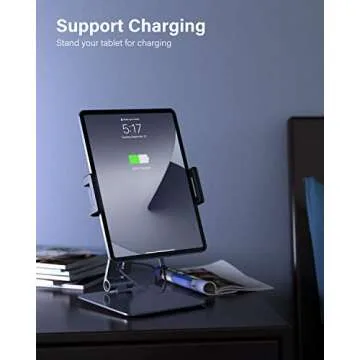 Maxonar Heavy-Duty Swivel Tablet Stand for Tablets