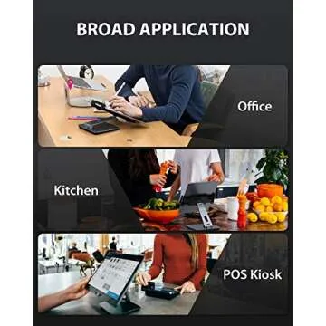 Maxonar Heavy-Duty Swivel Tablet Stand for Tablets