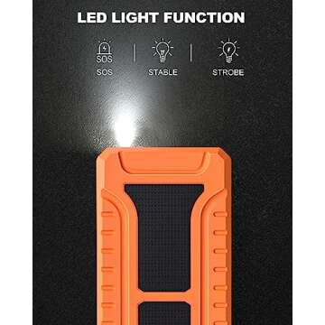 SYPOM Car Jump Starter, 4000A Peak Battery Jump Starter (for All Gas or Up to 10L Diesel), Portable Battery Booster Power Pack, 12V Auto Jump Box with LED Light,Power Bank, USB Quick Charge