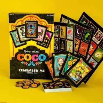 Coco Remember Me Loteria Game - Custom Artwork from Disney Pixar Film, Inspired by Mexican Culture