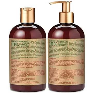 SheaMoisture Hydrating Shampoo and Conditioner Set for All Hair Types