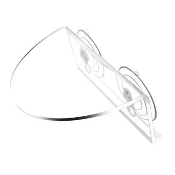 2Pack Aquarium Shelf,Transparent Acrylic Ledge Plants Holder for Substrate and Live Plants,with Strong Suction Cups for Fish Tank Multi-layer Decorations