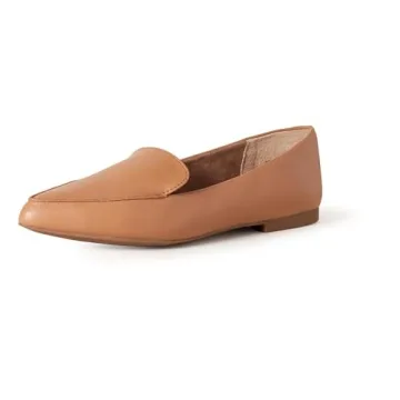 Elegant Amazon Essentials Women's Loafer Flat - Comfortable Faux Leather 8.5