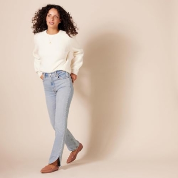 Stylish Amazon Essentials Women's Loafer Flats in Camel Faux Leather