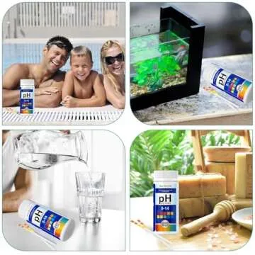 Highly Accurate pH Test Strips 0-14 for Quick Results