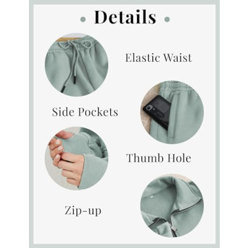 Stylish TIQOJE Women's Fleece Tracksuit Set for Comfort