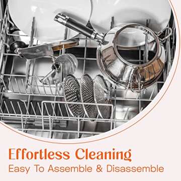 Food Mill Stainless Steel With 3 Milling Discs - Rotary Food Mill For Tomato Sauce, Apple Sauce, Puree,Mashed Potatoes, Jams, Baby Food - Bowl and Soft Silicone Handle - Ergonomic Design