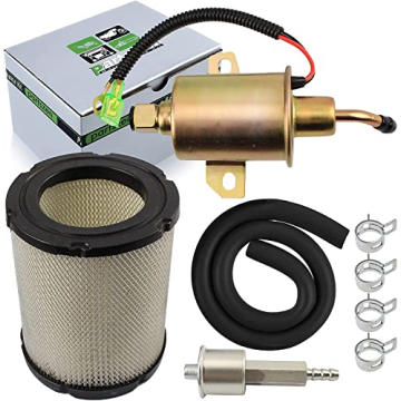 PartsZen 149-2311 Fuel Pump with 149-2457 Fuel Filter Tune-Up Kit for Onan Cummins Generator 4000 4K...