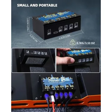 Caline True Isolated Guitar Pedal Power Supply