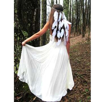 Coceca 150pcs White Goose Feathers for Crafts and Clothing