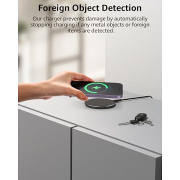TOZO 2024 15W Wireless Charging Pad for iPhone & Galaxy
