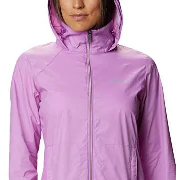 Columbia Women’s Switchback III Waterproof Rain Jacket, Blossom Pink, Medium