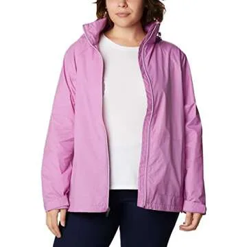 Columbia Women’s Switchback III Waterproof Rain Jacket, Blossom Pink, Medium