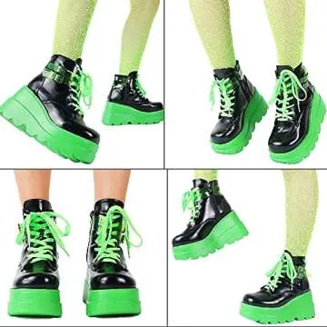 Stylish CELNEPHO Chunky Platform Boots for Women