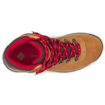 Columbia Women's Newton Ridge Plus Waterproof Amped, Elk/Mountain Red, 7 M US