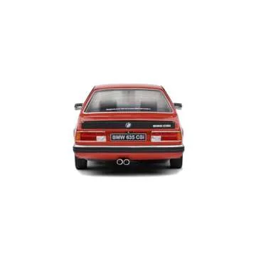 Solido 1:18 BMW 635 CSI 1984 Red Collectible Model