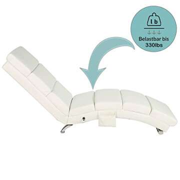 YOLENY Electric Recliner Heated Massage Lounge Chair