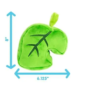 TOMY Intl Club Mocchi-Mocchi- Animal Crossing Plush — Leaf Plushie — Animal Crossing New Horizons Collectible Squishy Plush — 6 Inch