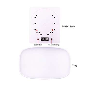 New Model Electronic Kitchen Post Scale MAX 10KG (22 LB) Hamster Scale Guinea Pig Scale Little Bird Scale Newborn pet Scale