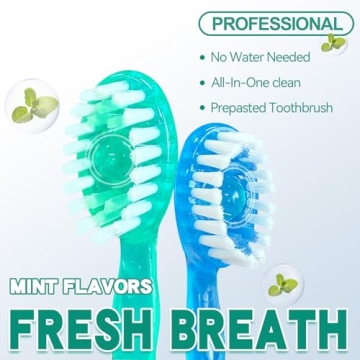 Portable 5 in 1 Toothbrush - Fresh Breath Anywhere
