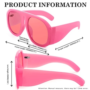 FEISEDY Retro Aviator Sunglasses Unisex Fashion Shades