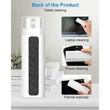 [8 in 1] Cleaner Kit for Airpod,Supfine Cleaning Pen with Brush for Airpods Pro,Multi-Function Cleaner Kit for Earbuds,Earphone,iPod,Keyboard,iPhone,ipad,Laptop(White)