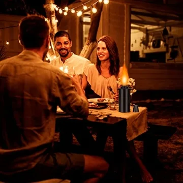 8 Pack Durable Torch Canisters for Stylish Outdoor Lighting