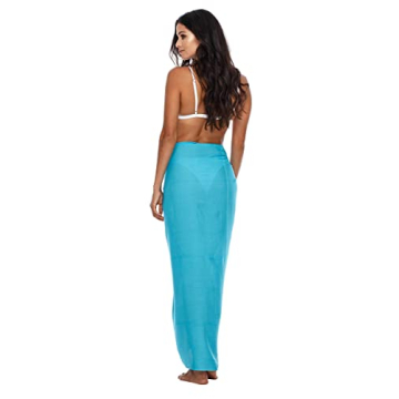 Shu-Shi Womens Beach Cover Up Sarong Swimsuit Cover-Up, Tosca, One Size,Tosca,One Size