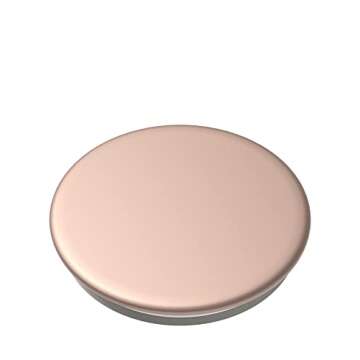 PopSockets Phone Grip with Expanding Kickstand, Solid PopGrip - Rose Gold