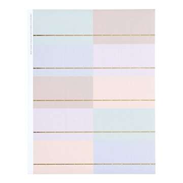 7" x 9" Sticker Pack - In Bloom. 4 Foiled Sticker Sheets with Various Designs. Fun and Function Designs to Optimize Life Planner Organization by Erin Condren.