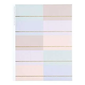 7" x 9" Sticker Pack - In Bloom. 4 Foiled Sticker Sheets with Various Designs. Fun and Function Designs to Optimize Life Planner Organization by Erin Condren.