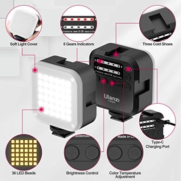 Ulanzi U-Bright LED Video Light Portable Camera Lighting Kit