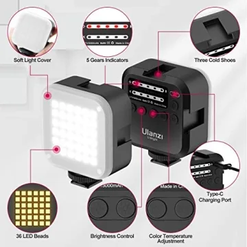 Ulanzi U-Bright LED Video Light Portable Camera Lighting Kit
