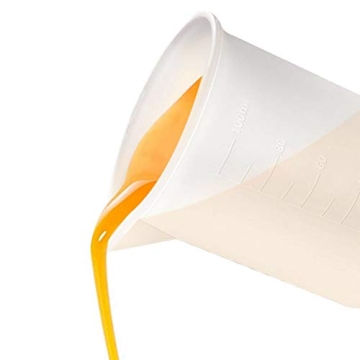 100ml Silicone Measuring Cups for Resin DIY Crafts Non-Stick