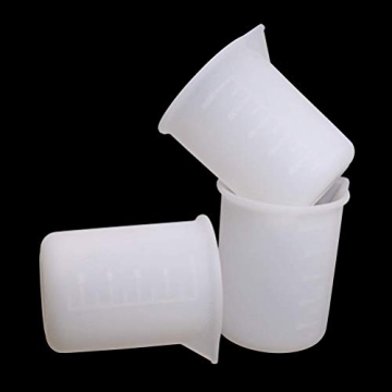 100ml Silicone Measuring Cups for Resin DIY Crafts Non-Stick