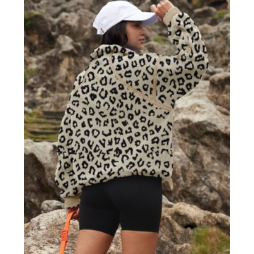 LAMISSCHE Cozy Fleece Half Zip Sweatshirt with Pockets