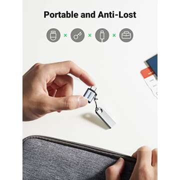 UGREEN USB C to USB Adapter (2 Pack), USB C Adapter USB C Male to USB 3.0 Female Adapter Compatible with MacBook Pro, MacBook Air,iPhone 15,iPad Pro and More Type C or Thunderbolt 3 Devices